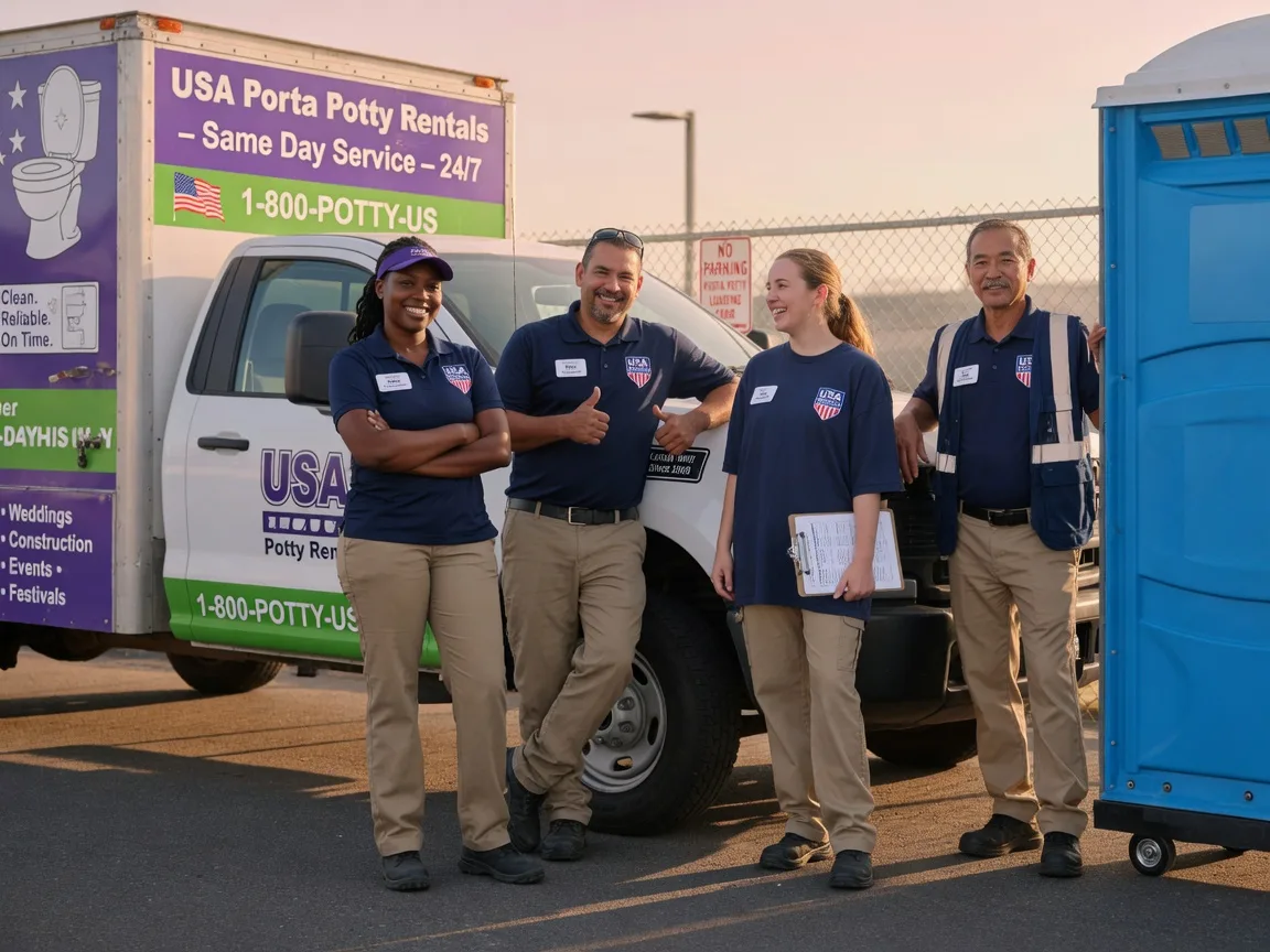 Porta Potty Rental company in Higgins, TX