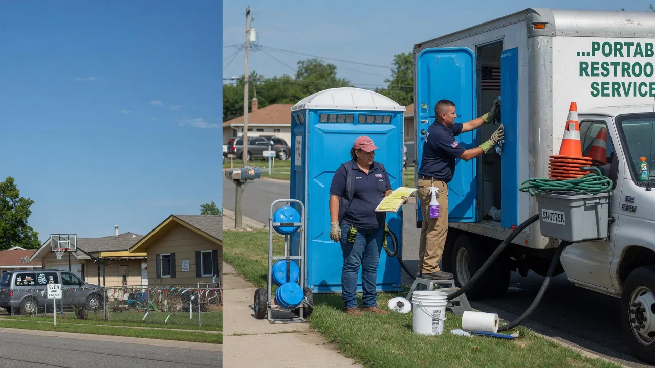 Portable Toilet Rental in Higgins, TX near me